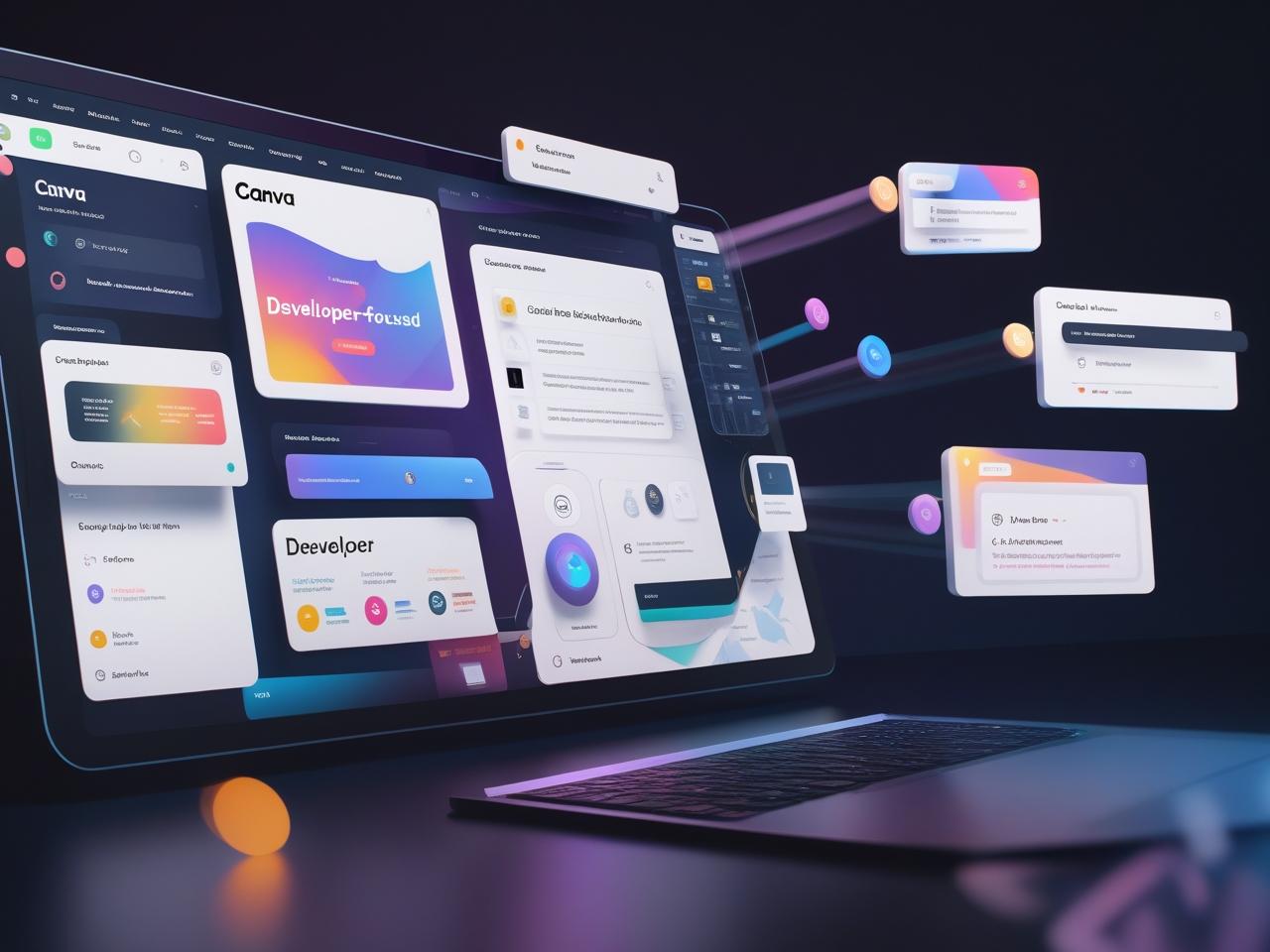 Developer-focused UI Kit from Canva